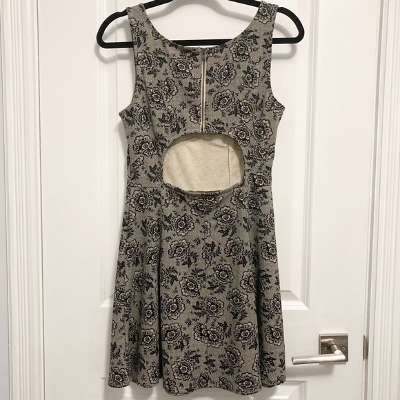 American Eagle Lace-Print Dress - Picture 2 of 6